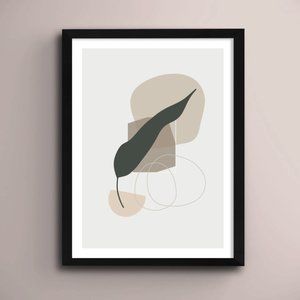 2/$35 Modern Minimalist Abstract Boho Wall Art Print Home Decor [No Frame]